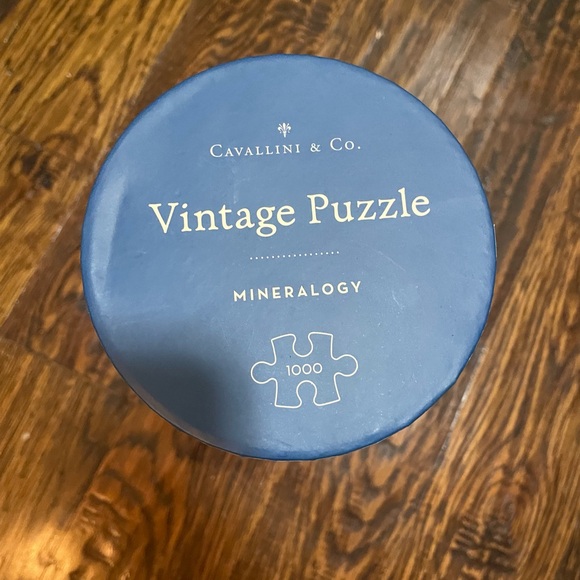 UNOPENED, New Vintage Mineralogy Puzzle in Tube - Picture 3 of 6